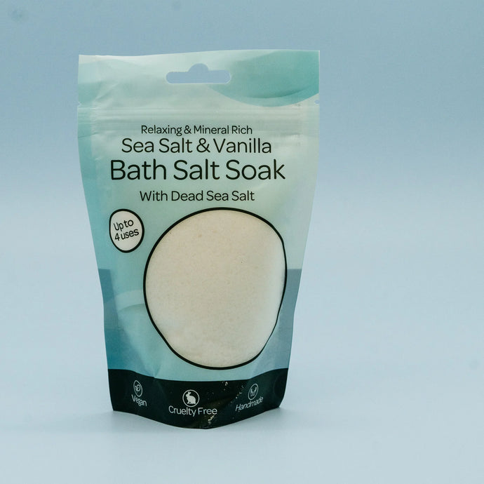 Sea Salt & Vanilla  - Bath Soak Salts